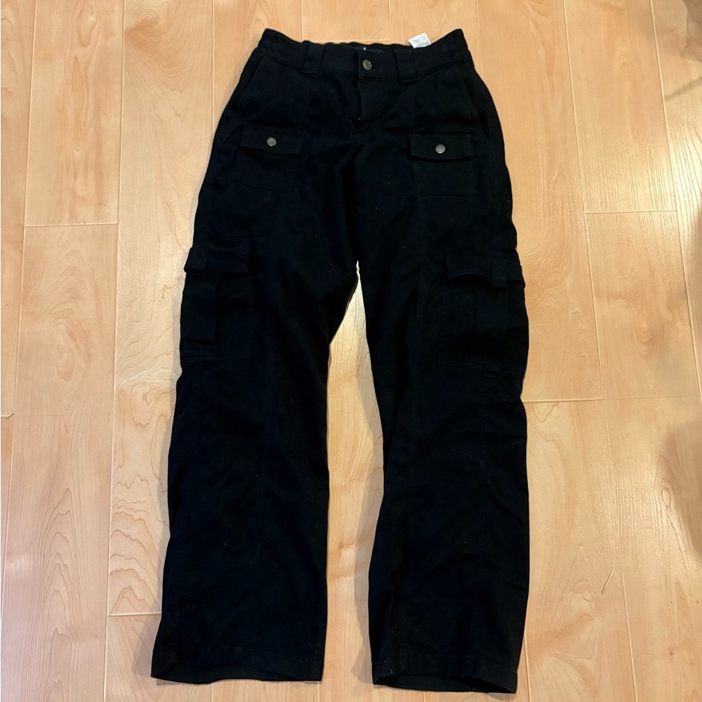 Hollister Black Wide Leg Pants